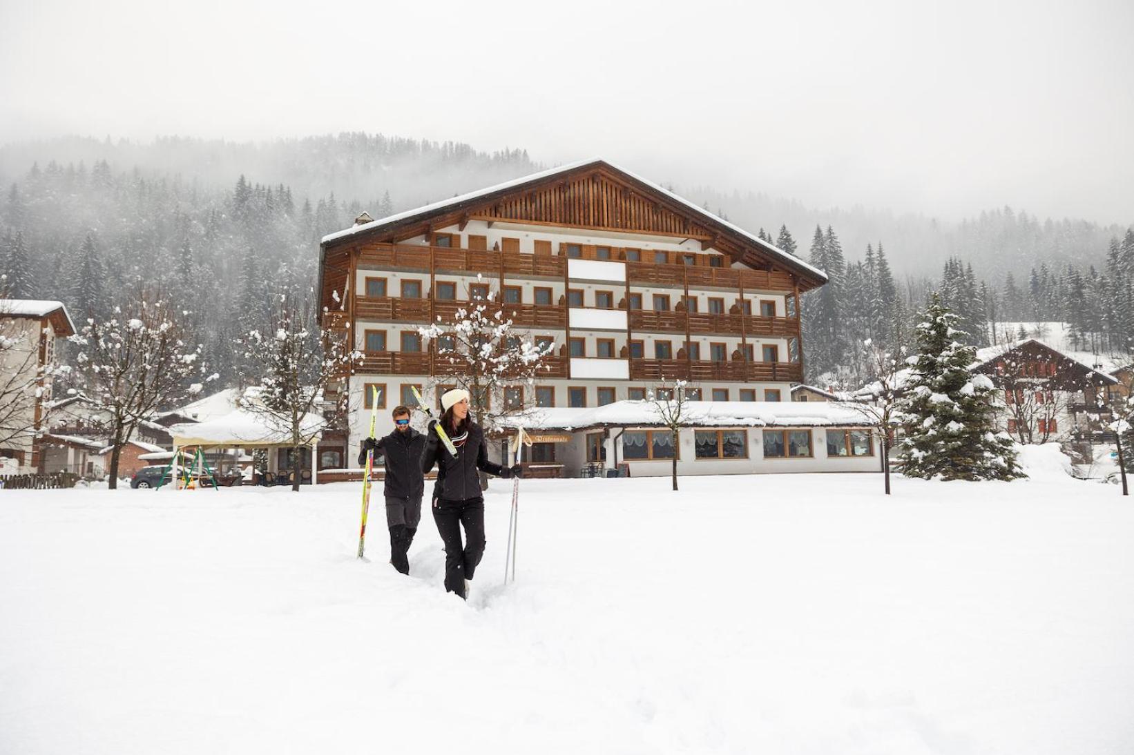 Sport Hotel Cristal Falcade Bagian luar foto